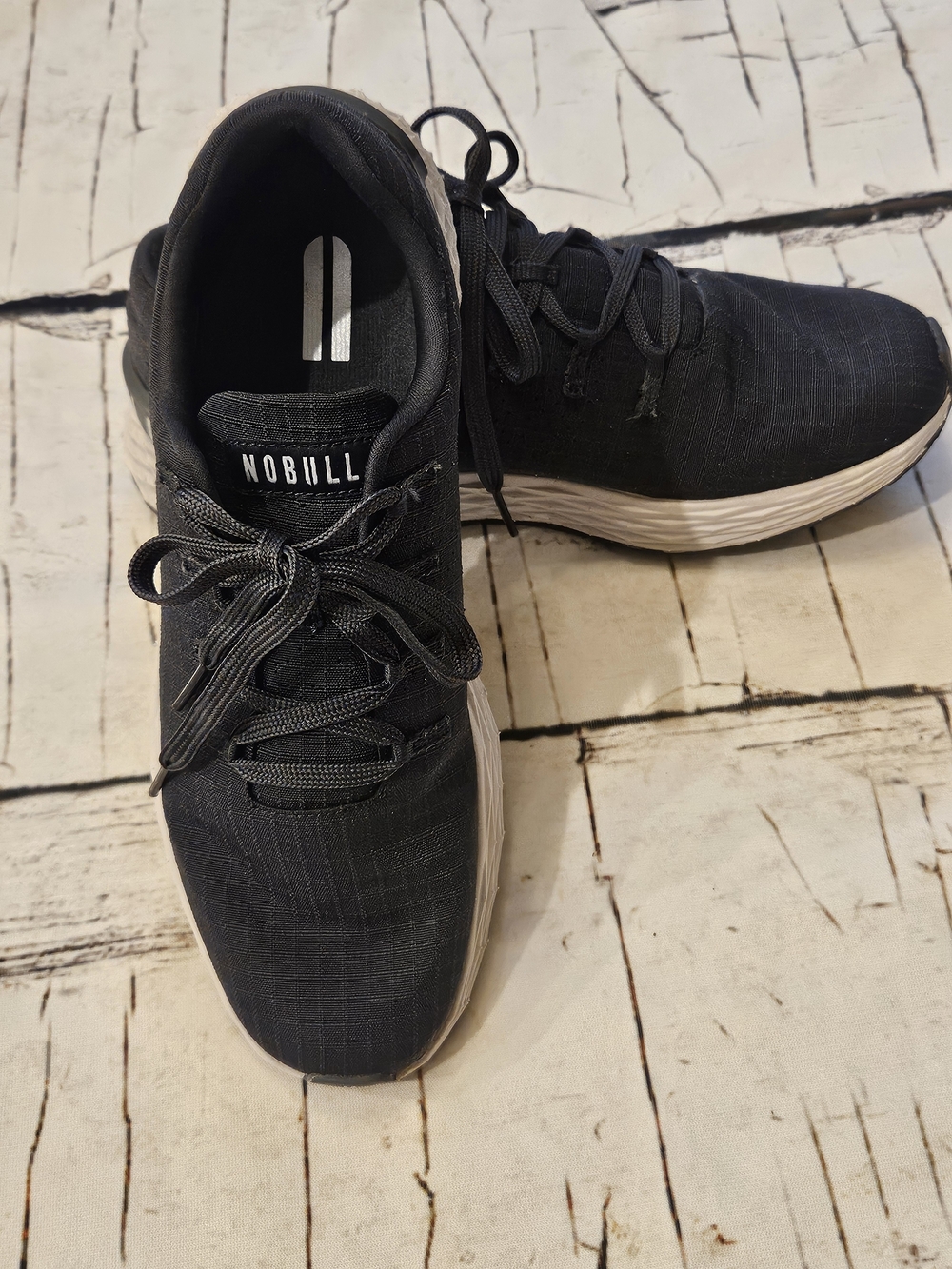 NOBULL Black Allday 365 Ripstop Runner Sneakers 8M/9.5W